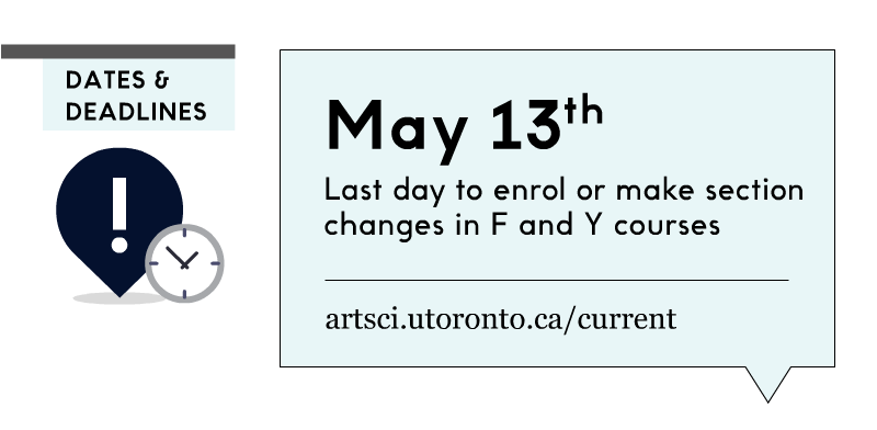 Dates and Deadlines