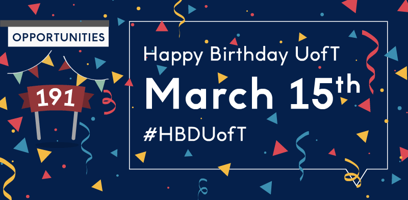 U of T birthday
