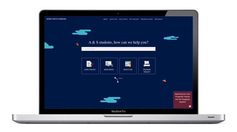 Sidney Smith Commons website